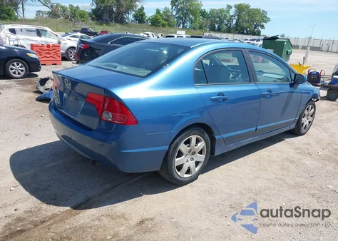 2008 Honda Civic Lx из США, поврежденный, VIN 1HGFA16558L048167